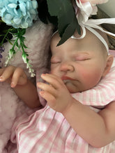 Load image into Gallery viewer, ARTIST MADE NEWBORN REBORN BABY GIRL ELSIE 20” PAINTED HAIR Sucky Lip