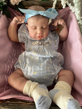 Load image into Gallery viewer, ARTIST MADE NEWBORN REBORN BABY GIRL Twins MIA May 20″ PAINTED HAIR