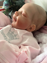 Load image into Gallery viewer, ARTIST MADE NEWBORN REBORN BABY GIRL ELSIE 18” PAINTED HAIR
