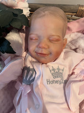 Load image into Gallery viewer, ARTIST MADE NEWBORN REBORN BABY GIRL ELSIE 18” PAINTED HAIR
