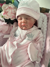 Load image into Gallery viewer, ARTIST MADE NEWBORN REBORN BABY GIRL PRINCESS 20” PAINTED HAIR
