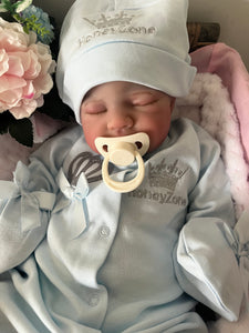 ARTIST MADE NEWBORN REBORN BABY BOY PRINCE 20” PAINTED HAIR