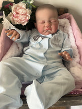 Load image into Gallery viewer, ARTIST MADE NEWBORN REBORN BABY BOY PRINCE 20” PAINTED HAIR
