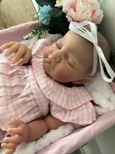 Load image into Gallery viewer, ARTIST MADE NEWBORN REBORN BABY GIRL ELSIE 20” PAINTED HAIR Sucky Lip

