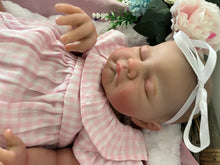 Load image into Gallery viewer, ARTIST MADE NEWBORN REBORN BABY GIRL ELSIE 20” PAINTED HAIR Sucky Lip
