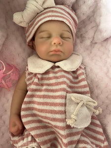 Silicone Preemie Reborn Baby Girl  14” Anatomically Correct