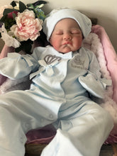 Load image into Gallery viewer, ARTIST MADE NEWBORN REBORN BABY BOY PRINCE 20” PAINTED HAIR
