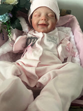Load image into Gallery viewer, ARTIST MADE NEWBORN REBORN BABY GIRL ELSIE 18” PAINTED HAIR
