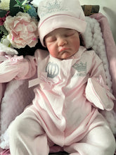 Load image into Gallery viewer, ARTIST MADE NEWBORN REBORN BABY GIRL PRINCESS 20” PAINTED HAIR
