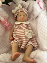 Load image into Gallery viewer, Silicone Preemie Reborn Baby Girl  14” Anatomically Correct
