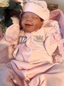 ARTIST MADE NEWBORN REBORN BABY GIRL ELSIE 18” PAINTED HAIR