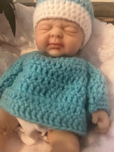 Load image into Gallery viewer, Solid Silicone Preemie Reborn Baby Boy 7” Anatomically Correct
