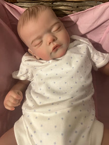 ARTIST MADE NEWBORN REBORN BABY BOY NOAH 17″ PAINTED HAIR