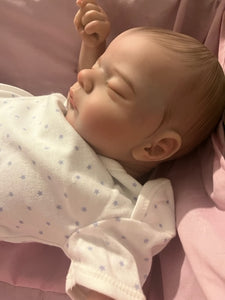 ARTIST MADE NEWBORN REBORN BABY BOY NOAH 17″ PAINTED HAIR