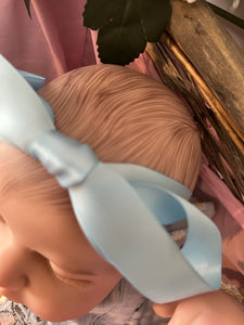 ARTIST MADE NEWBORN REBORN BABY GIRL Twins MIA May 20″ PAINTED HAIR
